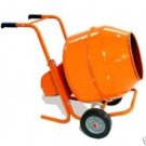 5 CuFt Wheelbarrow Style Electric Cement Mixer