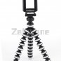 Black Octopus Flexible Tripod Stand + Phone Mount for iPhone X 8 7 + 6 5s 5 5C