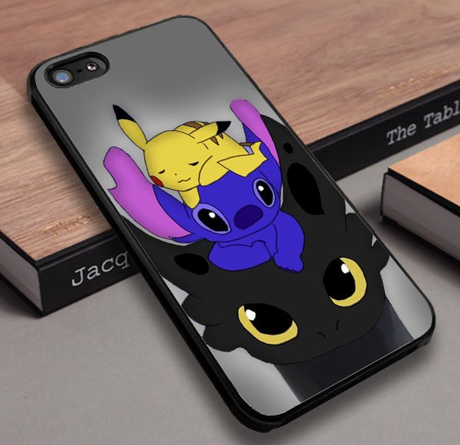 Stitch Disney Toothless Pikachu Pokemonm7k Iphone 11 Cases
