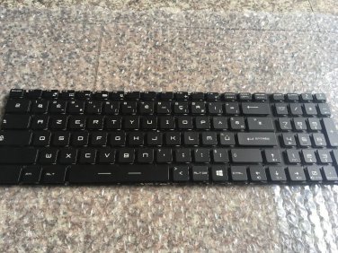 New Laptop keyboard for MSI GP62 GP72 CX62 WS60 AZERTY FRENCH layout