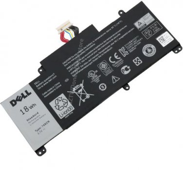 New genuine Battery for Dell Venue 8 Pro (5830) series 74XCR, 074XCR 3.7V 18Wh