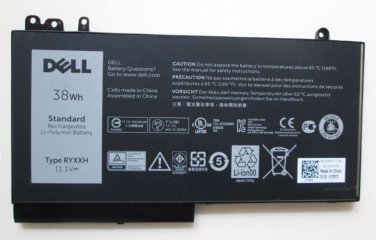 New genuine Battery for Dell Latitude 12 5000 E5450 E5550 E5250 RYXXH 09P4D2   11.1V 38WH