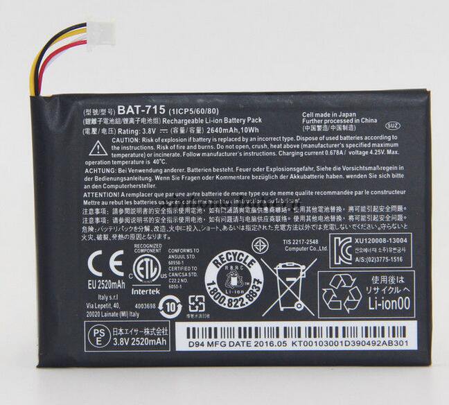 Batterie Acer Iconia B1-710 (AP14E4K) – Batterie Tablette Acer