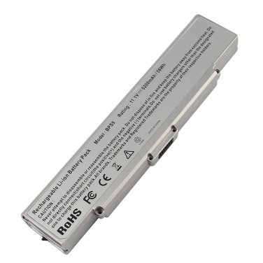 New laptop Battery for Sony VAIO VGN-AR CR SZ NR VGP-BPS10 VGP-BPS9/B  11.1V 5200mAh