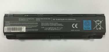 New Battery for Toshiba Satellite C70 C75 C850 C855 C870 C875 L70 L800 L805 L830 11.1V 5200mAh