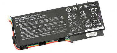 New genuine Battery for Acer AC13A3L, (2ICP5/60/80-2), KT.00403.013  7.6V 5280mah