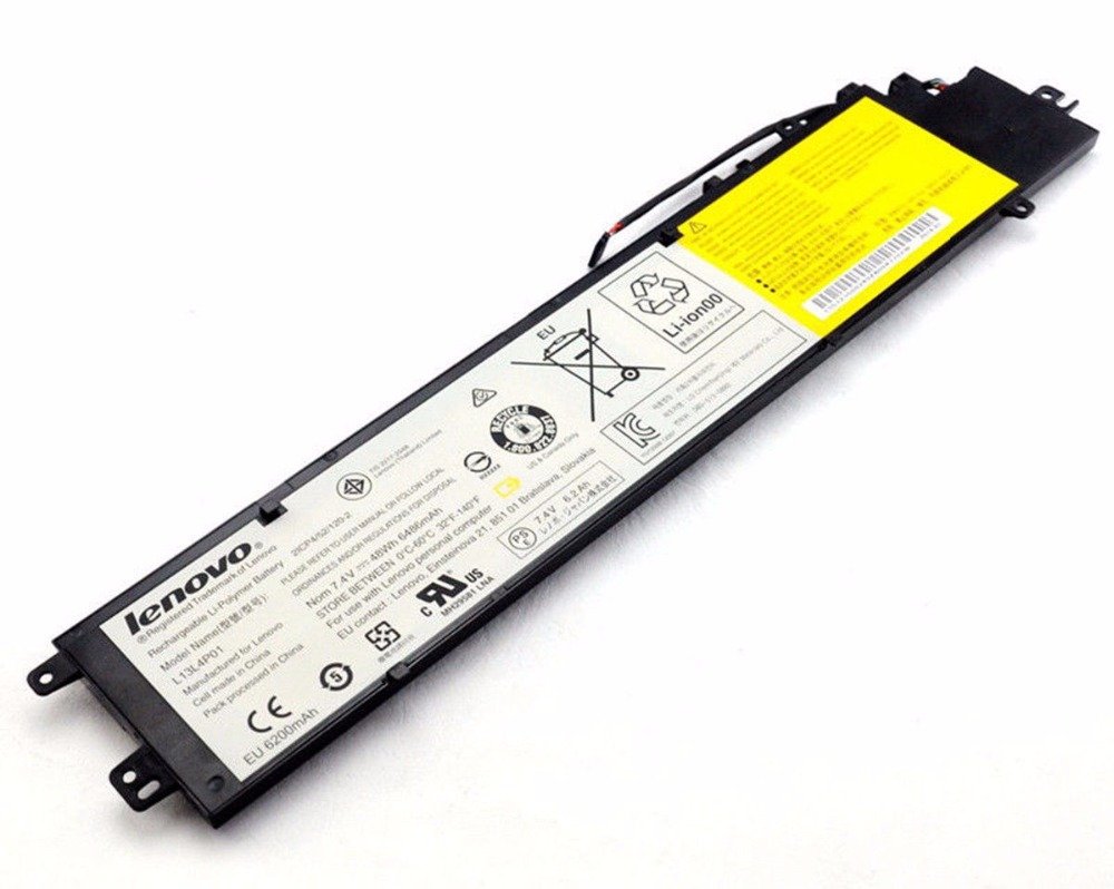 New Genuine Laptop Battery For LENOVO Y40 70 Y40 80 Y40 Series L13M4P01 L13L4P01 L13C4P01 7 4V 48WH