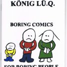 Booklet; Boring Comics for Boring People