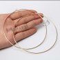 Xtra large hoop earrings