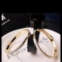Fashion diamond frosted hoops