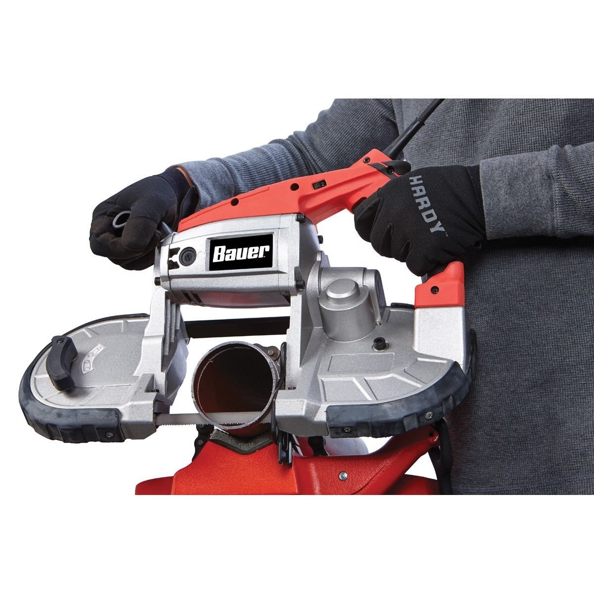 10 Amp Deep Cut Variable Speed Band Saw Kit Cut Tube Metal Wood Rebar