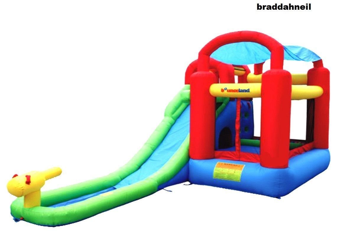 Bounce House Commercial Grade Inflatable Outdoor Water Slide Combo Kids
