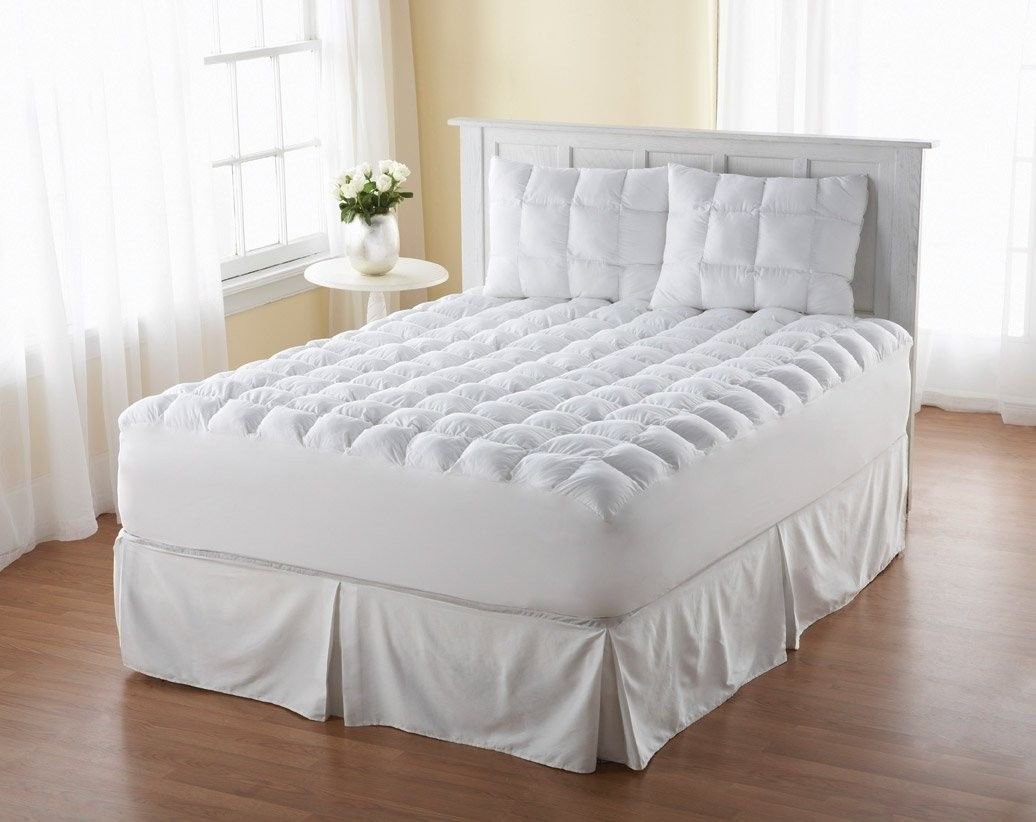 using king mattress topper on queen mattress