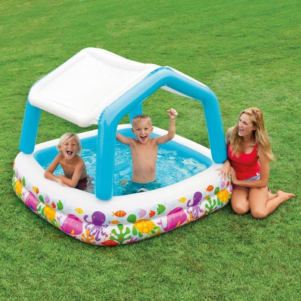 inflatable shade pool