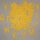 Scrapbooking Sizzix Lollipop Alphabet - Primary Yellow