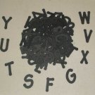 Scrapbooking Sizzix Lollipop Alphabet - Black