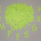 Scrapbooking Sizzix Lollipop Alphabet - Bright Green