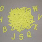 Scrapbooking Sizzix Lollipop Alphabet - Bright Yellow