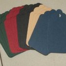 Scrapbooking Sizzix Scalloped Tags - Heritage Colors