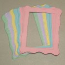Scrapbooking Sizzix Jelly Frames - Pastel Colors