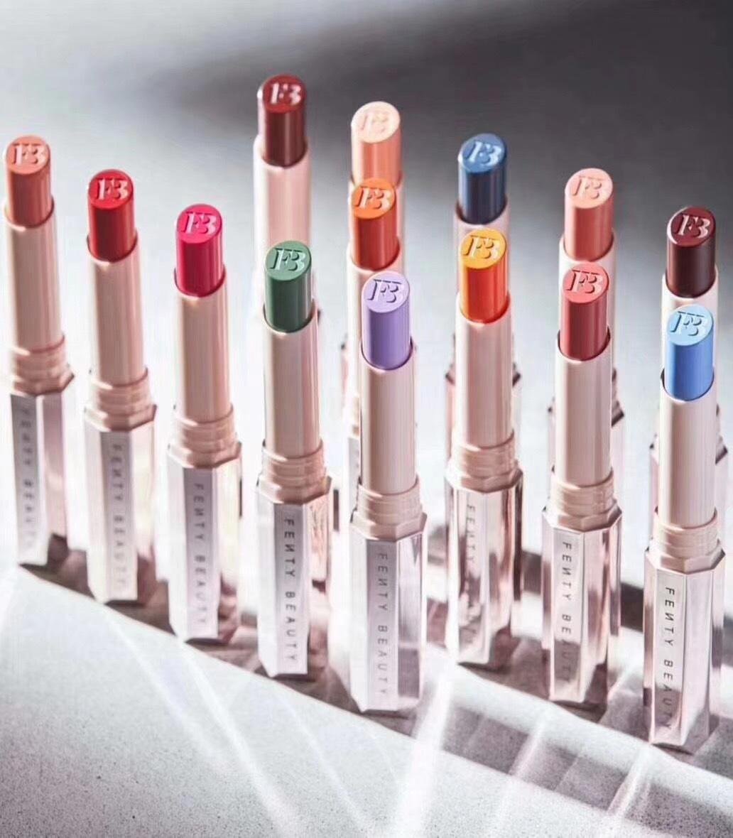 New Hot Fenty Beauty 12 Shadow Lipstick Set