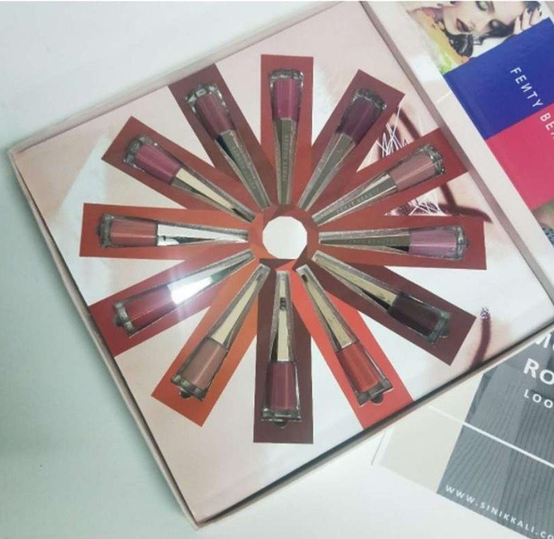 Fenty beauty by Rihanna Lip Gloss 12 Color Makeup collection