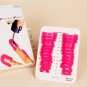 26Pcs Reusable Nail Polish Glue Overflow Preventing Tool with 1PC French Sticker