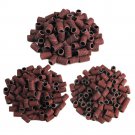 New 300 Electric Pen Nail Drill Sanding Bands 80"120"180" Bits Manicure Kit Set