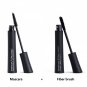 2Pcs/Set 3D Fiber Mascara Makeup Lash Eyelashes Waterproof Double Mascara