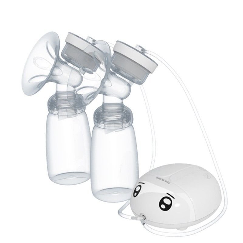 Upgrade version Double electric breast pumps Free two Nipple Powerful Suction