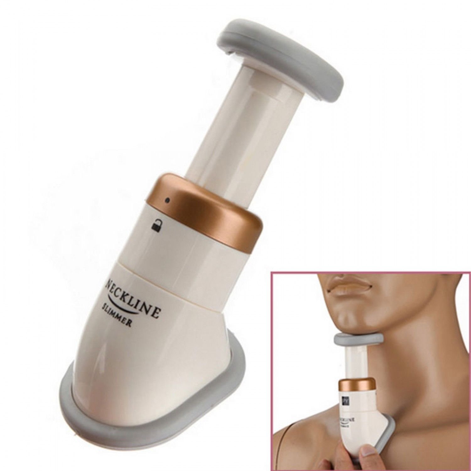 Neckline Slimmer Neck Chin Slim Massager Portable Exerciser Thin Neck Slimmer