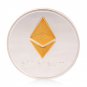 Ethereum Physical Silver Plated Commemorative Challenge Coin Collection Souvenir