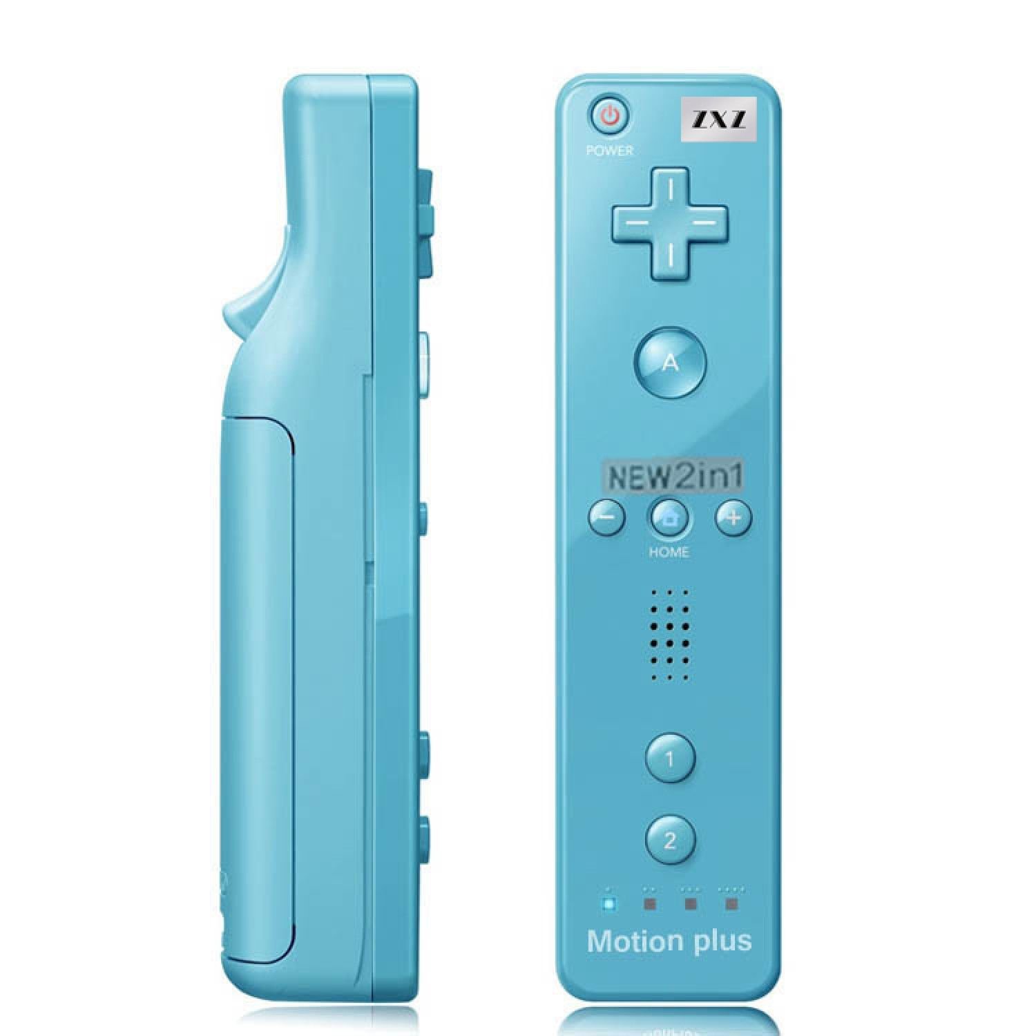 2 in 1 Controller For Wiimote Built in Motion Plus Inside Remote Controller