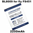 Battery 2250mAh High Quality Replace For Fly FS451 Nimbus 1 Mobile Phone