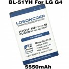 5550mAh Battery Replace For LG G4 H810 VS999 VS986 LS991 F500 F500S F500K F500L