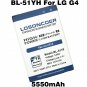 5550mAh Battery Replace For LG G4 H810 VS999 VS986 LS991 F500 F500S F500K F500L