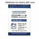 2900mAh Li-ion Battery Replace For Nokia N97 Mini N8-00 E5-00 E7-00 N8 T7 702 N5