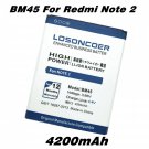 4200mAh Battery for Xiaomi RedMi Note 2 Battery Hongmi Note 2 Red Rice Note2