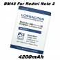 4200mAh Battery for Xiaomi RedMi Note 2 Battery Hongmi Note 2 Red Rice Note2