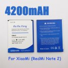 4200mAh Battery for Xiaomi RedMi Hongmi Note2 Red Rice Note 2