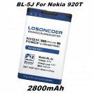 2800mAh Battery For Nokia N900 X6-00,5800XM,5800i,5800W,5230XM,5233,C3-00,X1-00