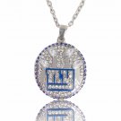 New Arrival Sport 2012 New York Giants Championship Pendant Necklace For Men