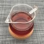 Handmade 250ml Clear Heat Resisting Single Layer Handle Tea Cup Pitcher Heat