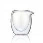 Handmade 200ml Clear Heat Resisting Double Wall Layer Tea Cup Pitcher Heat