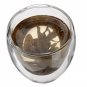 250ml Double Layer Tea Coffee Cup Heat Resistant Insulated Glassware Healthy