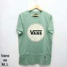 Vans white circle logo, Green Premium Shirts