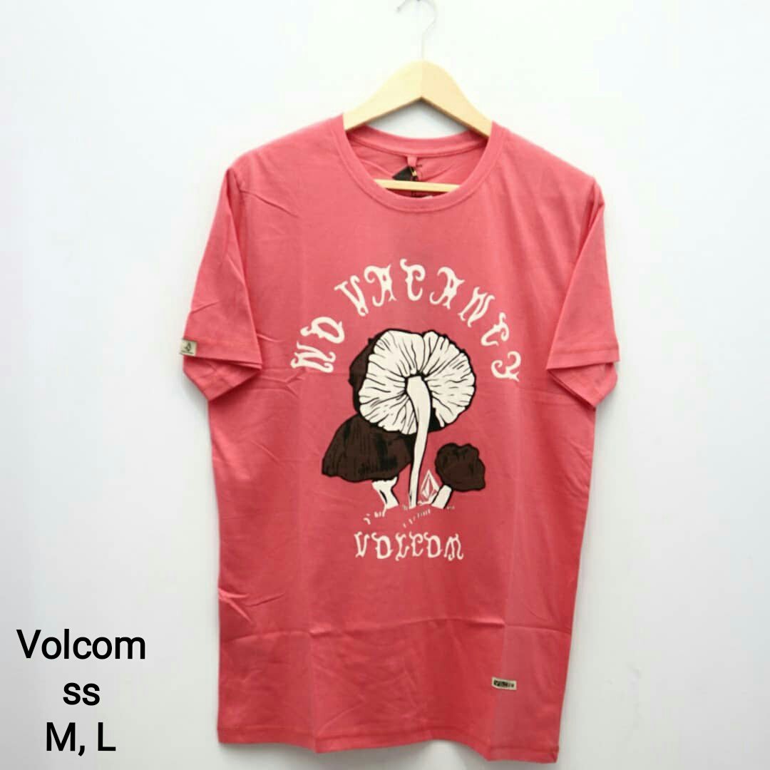 Volcom mushrooms no vacancy, red premium shirts