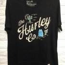 Hurley surfboard on the dessert, black premium shirts