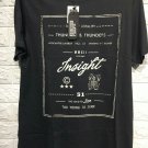 Insight square logo thunders & thunders, black premium shirts