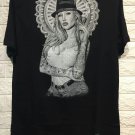 Famous sexy lady, black premium shirt